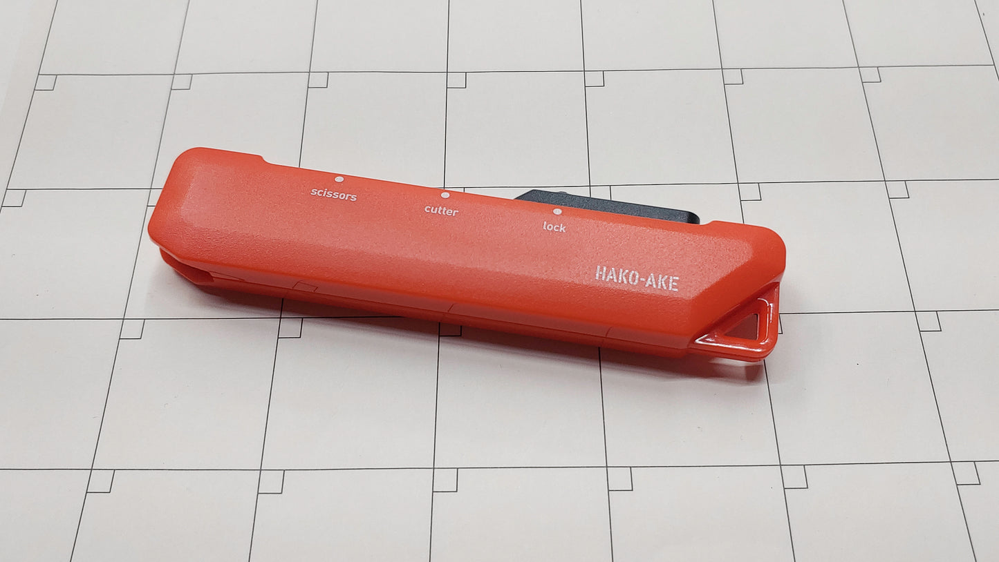 2 Way Mobile Scissors - HAKOAKE - Titanium Coat - Orange