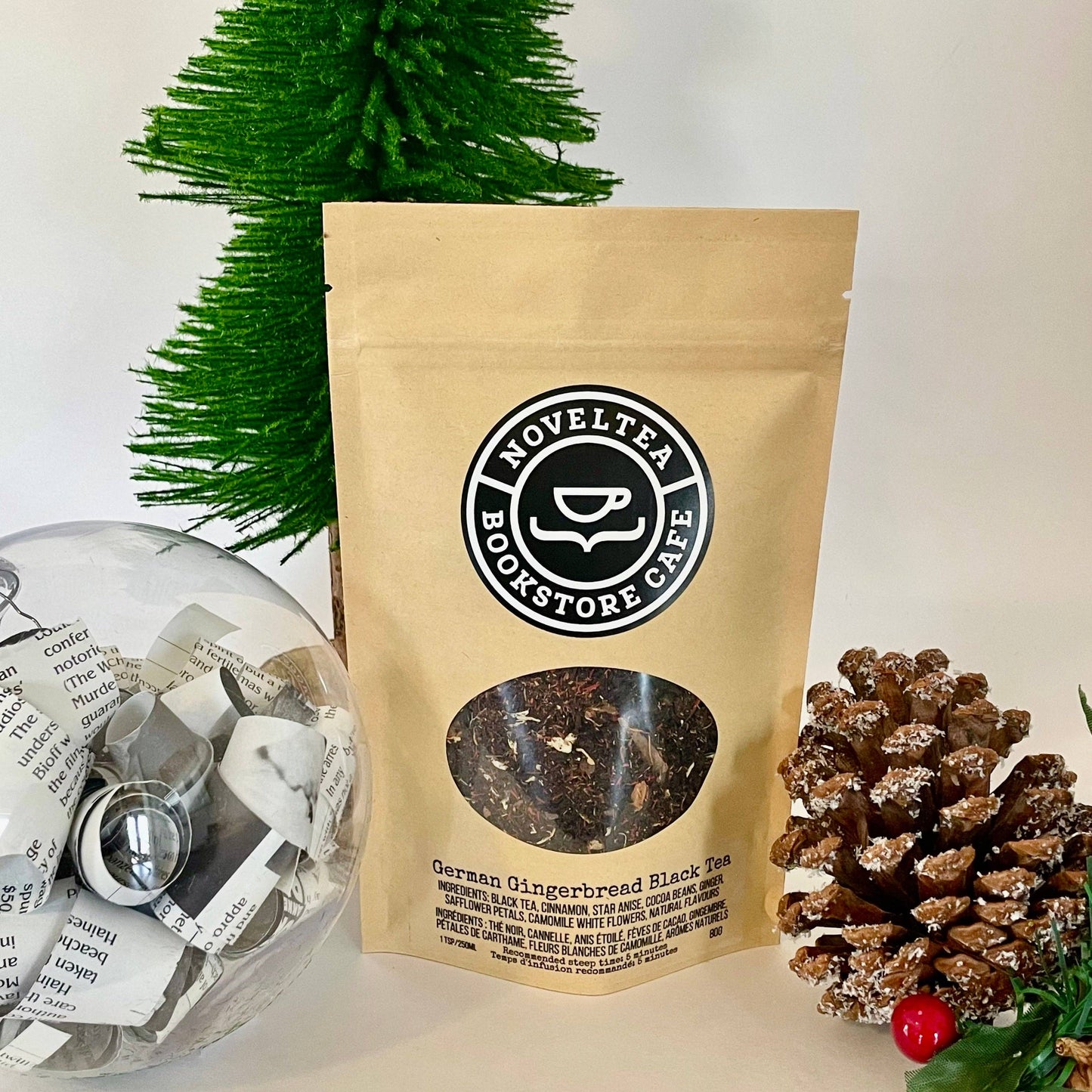 A Christmas Carol Tea - Gingerbread Black Tea: Mini Sized