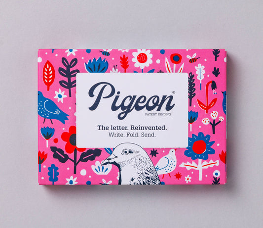 Fiesta Pigeon, Folding Stationery Letter Set - Pack of 6