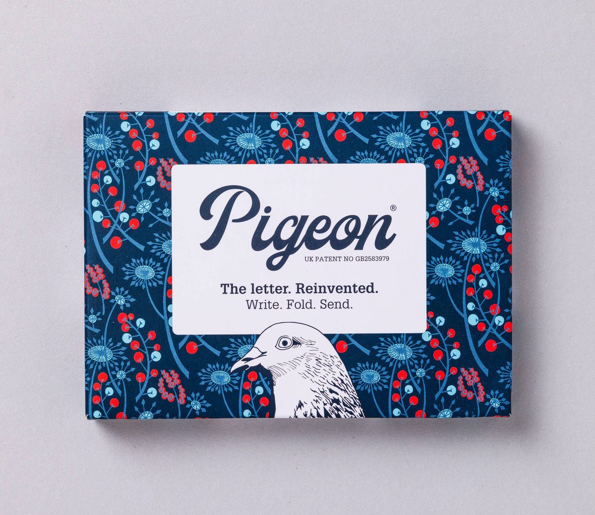 Hedgerow Pigeon, Folding Letter Set – Pack of 6 Letters